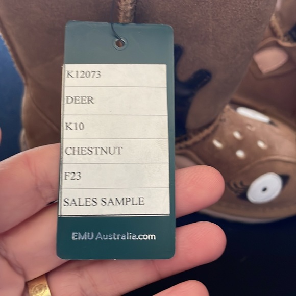 Emu deer boots kids 10 NWT - Picture 4 of 4